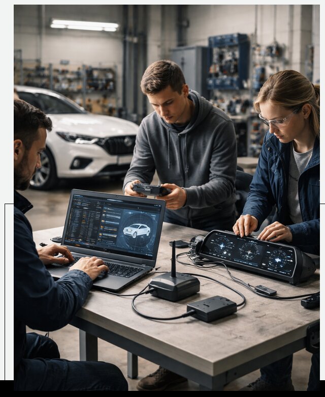 Разработка Connected Car и ПО для автопрома в Самаре