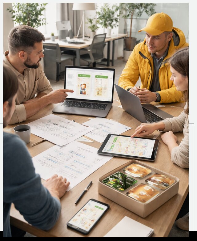 Разработка агрегатора доставки еды в Самаре от 15159 р., АвикейСмр